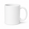 Classic personalised white ceramic mug