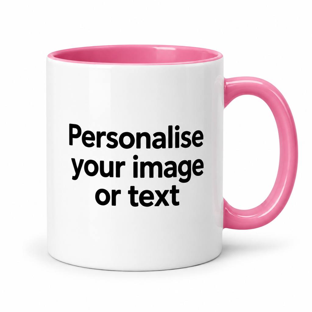 Personalised Mug Pink