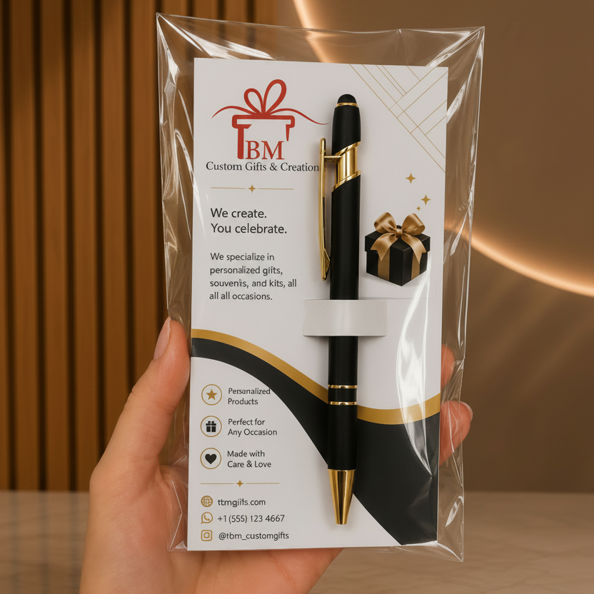 Corporate Gift Set – Premium Pen & Personalised Card