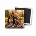 Personalised photo magnet 5x5cm with family photo