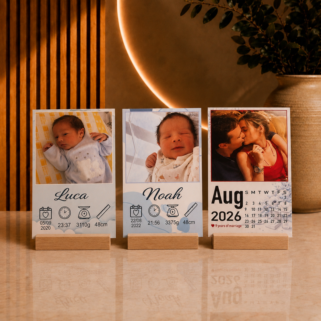Personalised A6 Fridge Magnet – Premium Laminated