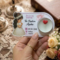 Personalized Card with Candle – Baptism