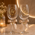 Personalized Champagne Glasses for Parties & Weddings