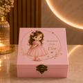 Personalised Baby Memory Box – MDF with 4 Compartments