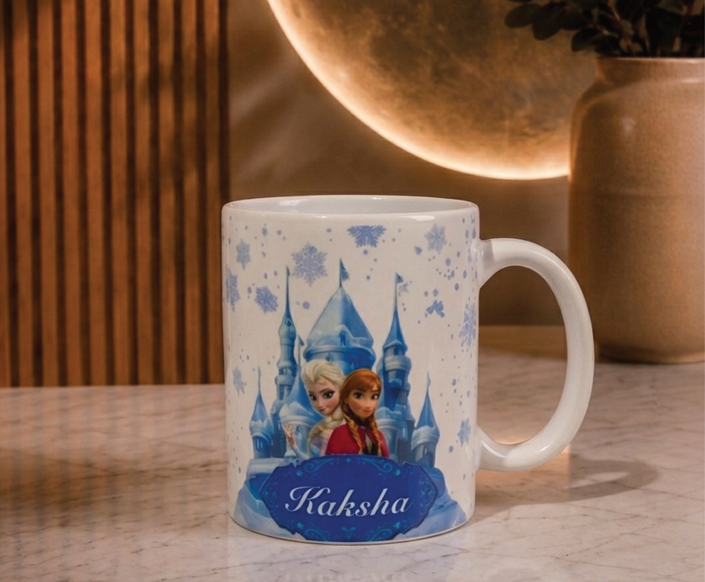 Personalised Magic Mug for Girls — with Themed Gift Box